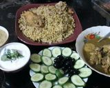 صورة لخطوة 3 من وصفة برغل بالفطر والبزاليا
