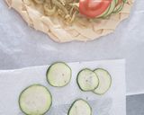 Une image de l'étape 7 de Ma tarte du soleil version pesto.