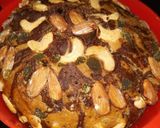 जेब्रा नटस केक (zebra Nuts cake recipe In Hindi) रेसिपी चरण 7 फोटो