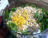 A picture of step 3 of Homemade Pesto.