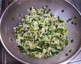 A picture of step 2 of Pan Fried, Not Deep Fried Stuffed Chicken Wings (Chicken "Gyoza").