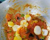 A picture of step 5 of Mula Tomato Khatta.