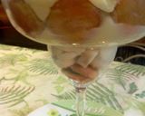 A picture of step 3 of homemade banana pudding/ meringuenot a box pudding.