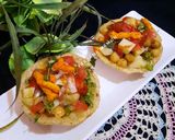 A picture of step 8 of Katori Chaat.