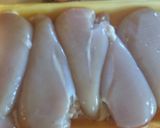 A picture of step 1 of Santiago's Amazing Bacon Chicken.