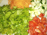 Lettuce chicken salad