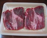 A picture of step 1 of Beef Steak and Sauce.