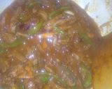 A picture of step 3 of Beef stir fry.