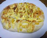 A picture of step 7 of Savory Bread Made with Pancake Mix.