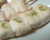 A picture of step 5 of Simple, Plump & Soft Chicken Tender Yakitori.