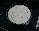Une image de l'étape 6 de Crêpes salées aux légumes à la poêle.