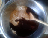 A picture of step 8 of Fudgy Chocolate Cake with Salted Caramel & Maple Bacon.