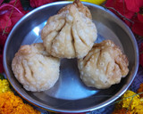 फ्राइड मोदक (fried modak recipe in Hindi) रेसिपी चरण 5 फोटो