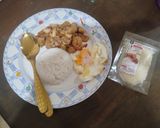 รูปขั้นตอนการทำที่ 4 ของ ผัดเห็ดออรินจิ,กุ้ง,ไข่ดาว,ข้าวบุกหอมมะลิ-คีโต