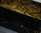 A picture of step 4 of Oven Baked Potato wedges #charityrecipe.