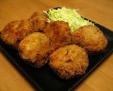 A picture of step 7 of Minced Pork Cutlets with Ham and Cabbage.