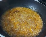 A picture of step 3 of Grapefruit /Pomelo Sweet and Sour Chutney.