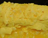 A picture of step 4 of Tamagoyaki with Rakkyo Pickles For Bento or Breakfast.