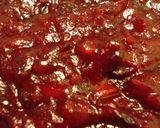 A picture of step 3 of Tangy Cranberry Jam.