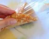 A picture of step 5 of Homemade ice cream cone..