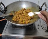 A picture of step 6 of Kela Gatta Masala.