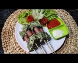 Foto langkah ke 5 dari resep Sate Bayam.