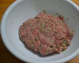 A picture of step 3 of Meatballs for Bentos.