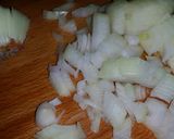 A picture of step 4 of Iz's Diced Onion Trick.