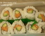 A picture of step 10 of How to Roll an Inside-Out Sushi Roll (California Rolls).