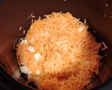 Reszelt zöldségleves májgombóccal gluténmentesen gyors főző edényben főzve recept fázis 1 fotója