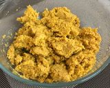 A picture of step 5 of Methi Coconut Laddu.
