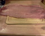 A picture of step 3 of Bacon Bomb.