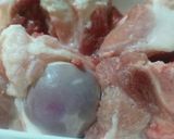 Hình bước làm 1 của món Hoành thánh nhân tôm thịt