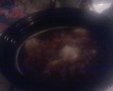 A picture of step 4 of Crockpot pork chops with brown gravy.