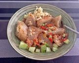 Foto langkah ke 3 dari resep Pempek kapal selam (telur).