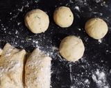 A picture of step 9 of Veggi Zingy parcel and Curry buns.