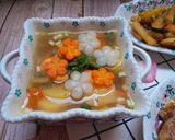 Hình bước làm 3 của món Cơm nhà với các món màu vàng