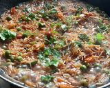 A picture of step 5 of Green peas Vermicelli upma.