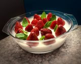 Φωτογραφία βήματος 3 της συνταγής Cheesecake (Παρλιάρου) με κατσικίσιο τυρί, γιαούρτι και φράουλες ♥️