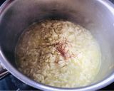 Sáfrányos risotto chilis garnélával recept fázis 2 fotója
