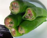 椒鑲肉的食譜步驟3照片