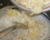 A picture of step 6 of White Rich Creamy Pasta.