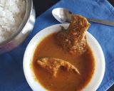 A picture of step 10 of Fish curry/ Meen Kuzhambu.