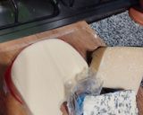 Foto del paso 2 de la receta: Cima rellena con espinaca, 3 quesos 🥬🧀 y nuez