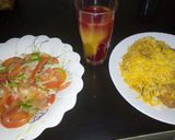 A picture of step 8 of Chicken biryani#author marathon#my unique rice recipe contest.
