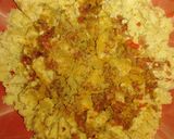 A picture of step 2 of Yam balls.