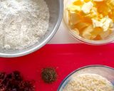 Une image de l'étape 1 de Sablés olives thym parmesan.
