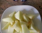 Foto del paso 1 de la receta: Sopa fría de melón con yogur y crujiente de jamón