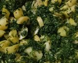 मेथी आलू की सब्जी (methi aloo ki sabzi recipe in Hindi) रेसिपी चरण 4 फोटो