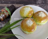 Foto langkah ke 8 dari resep Roti Pandan Kelapa Tanpa Ulen.